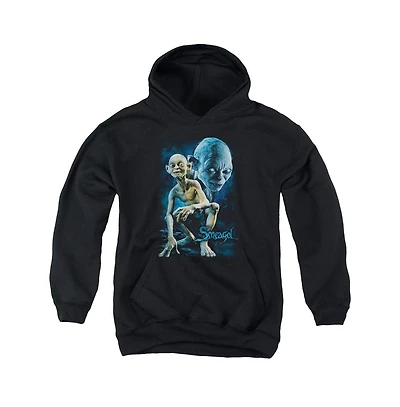 Lord Of The Rings Youth Smeagol Pull Over Hoodie / Hooded Sweatshirt