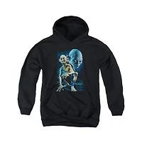 Lord Of The Rings Youth Smeagol Pull Over Hoodie / Hooded Sweatshirt