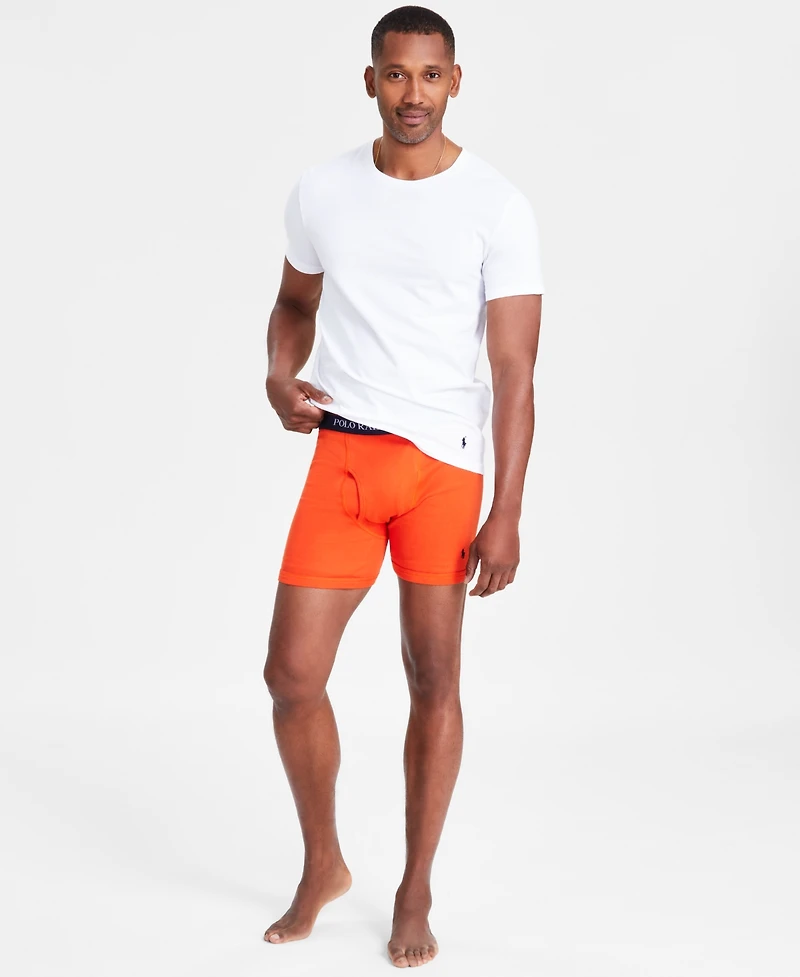 Polo Ralph Lauren Men's 5+1 Free Bonus Classic-Fit Crewneck Undershirts Pack