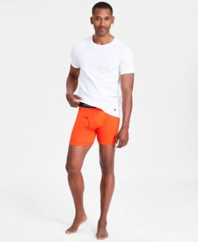 Polo Ralph Lauren Mens 51 Free Bonus Pack Classic Fit Crewneck Undershirts 51 Free Bonus Pack Classic Fit Boxer Briefs