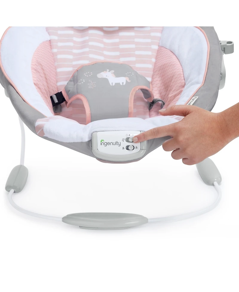Flora the Unicorn Soothing Bouncer