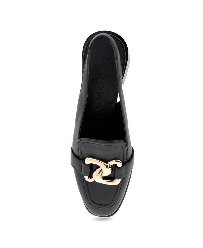 Aerosoles Women's Allure Chunky Heel Slingbacks