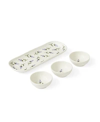 Portmeirion Sophie Conran Lavandula 4 Piece Bowl And Tray Set