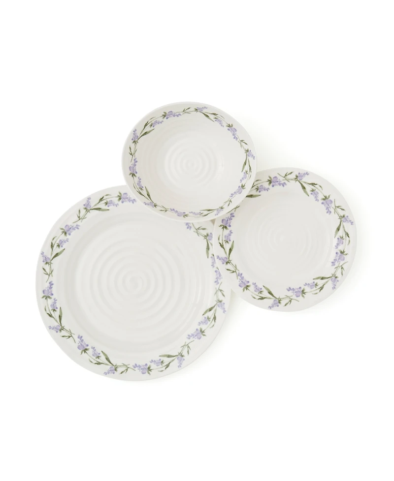 Portmeirion Sophie Conran Lavandula 12-Pc Dinnerware Set, Service for 4