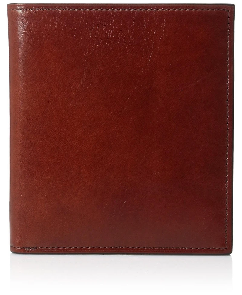 Bosca Men's 12 Pocket Credit Italian Leather Wallet