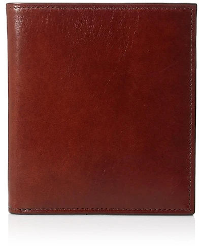 Bosca Men's 12 Pocket Credit Italian Leather Wallet