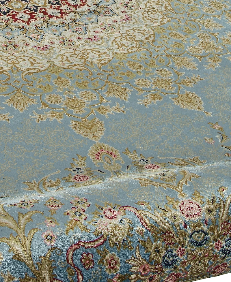 Kenneth Mink Majestic Elegance Tabriz 2'3" x 10' Runner Area Rug