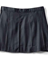 Lands' End Big Girls Box Pleat Skirt Above the Knee
