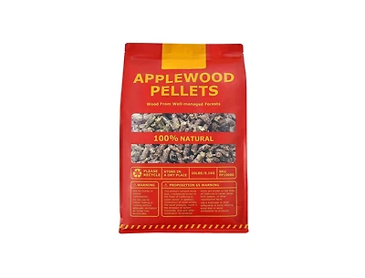 20 Pounds Apple Wood Pellets 100% All-Natural for Pellet Grills