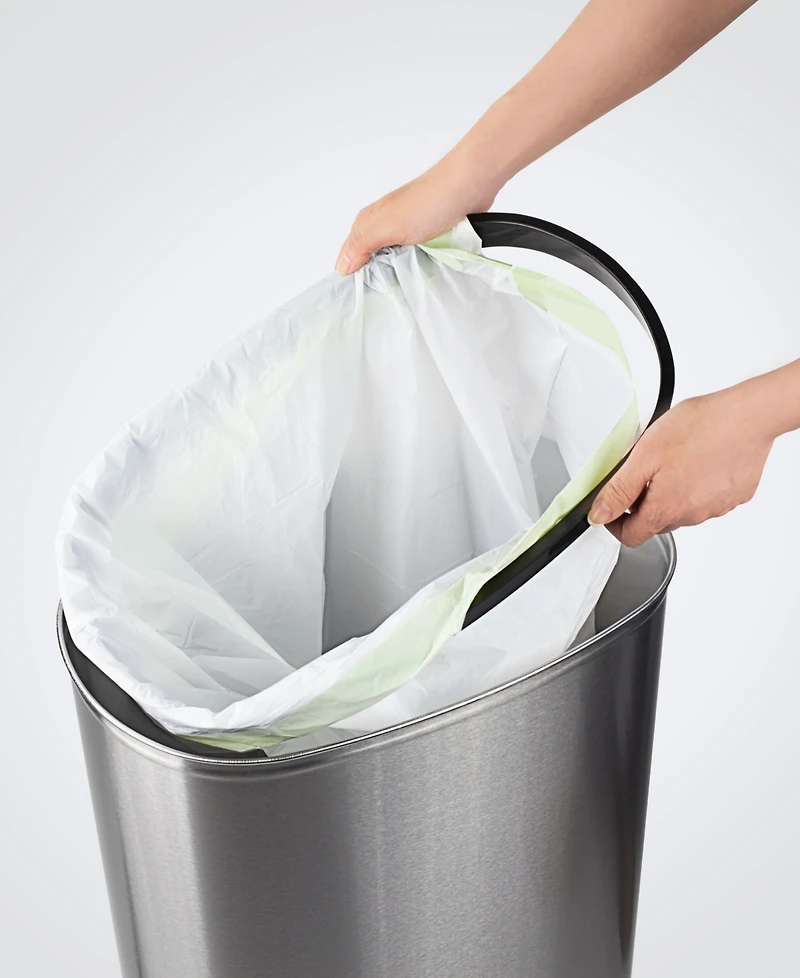 Ninestars Rectangular Motion Sensor Trash Can 13.2 Gallon