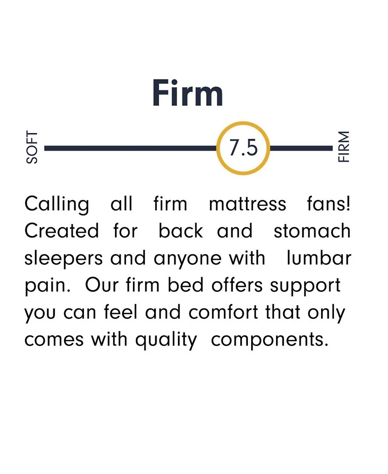 Corsicana Luuf 13" Firm Mattress