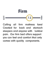 Corsicana Luuf 13" Firm Mattress
