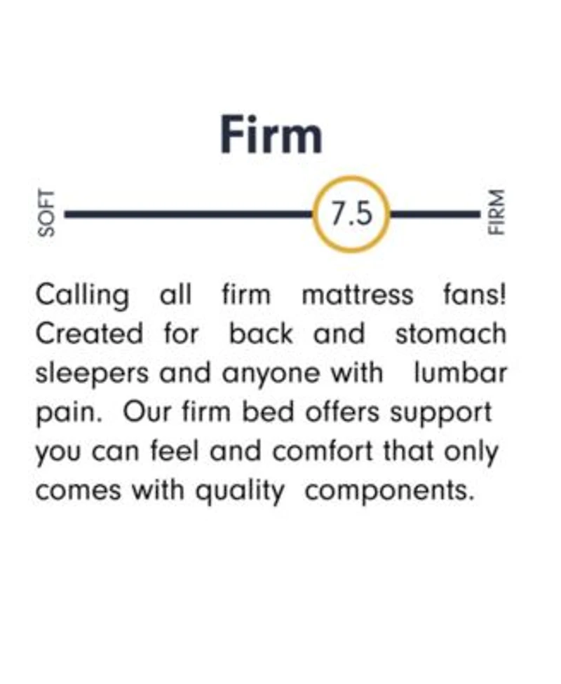 Corsicana Luuf 13 Firm Mattress In A Box Collection