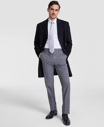 Michael Kors Men's Classic-Fit Wool Cashmere Blend Kavon Overcoat