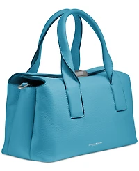 Donna Karan New York Amagansett Soft-Rolled Leather Satchel with Sculpted Magnet Closure