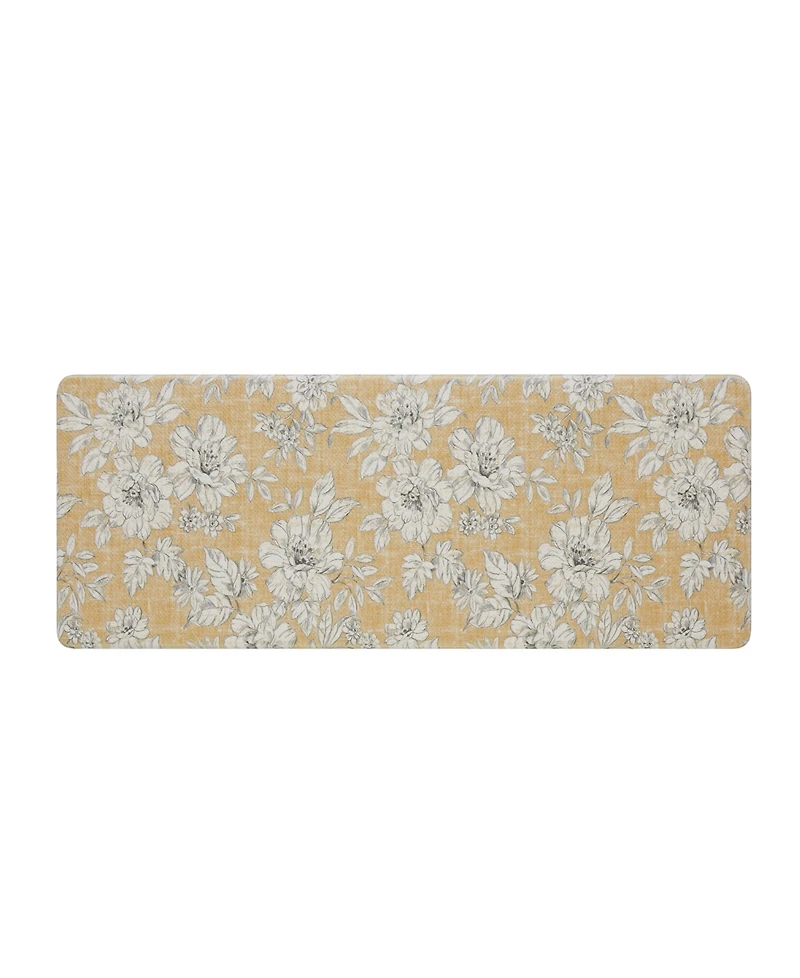 Laura Ashley Iris Wellness Mats, 17.5" X 60"