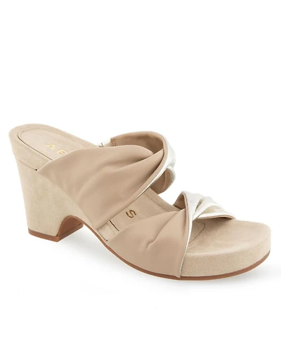 Aerosoles Women's Mercer Wedge Sandals