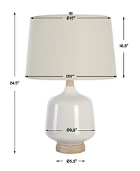 Uttermost 24.5" Opal Table Lamp