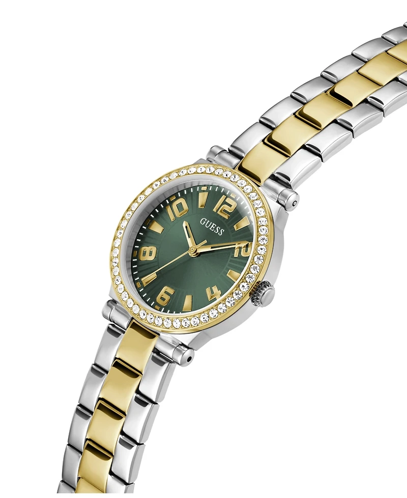 Guess Women's Analog Two-Tone Stainless Steel Watch, 32mm