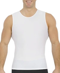 Instaslim Men's Big & Tall Power Mesh Compression Sleeveless Crewneck Shirt