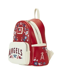 Men's and Women's Loungefly Los Angeles Angels Floral Mini Backpack