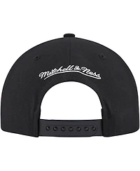 Men's Mitchell & Ness Black Detroit Red Wings Core Team Script 2.0 Snapback Hat