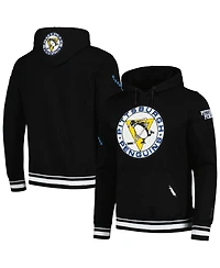 Men's Pro Standard Black Pittsburgh Penguins Retro Classic Fleece Pullover Hoodie