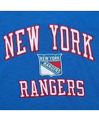 Men's Mitchell & Ness Blue New York Rangers Legendary Slub T-shirt