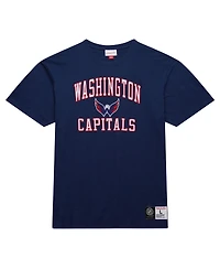 Men's Mitchell & Ness Navy Washington Capitals Legendary Slub T-shirt
