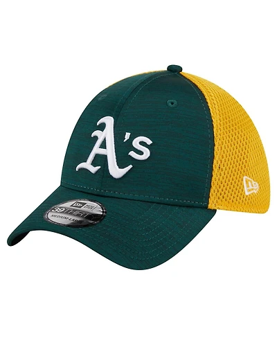 Men's New Era Green Oakland Athletics Neo 39THIRTY Flex Hat