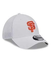 Men's New Era White San Francisco Giants  Neo 39THIRTY Flex Hat