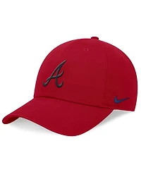 Nike Men's Navy Atlanta Braves Evergreen Club Adjustable Hat