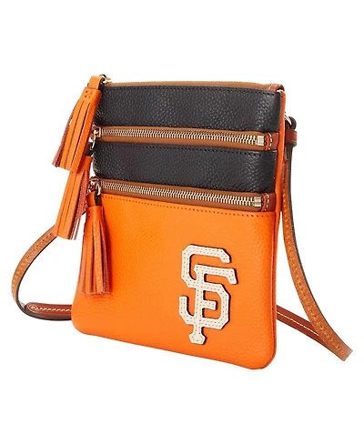 Women's Dooney & Bourke San Francisco Giants Infield Triple Zip Crossbody Purse