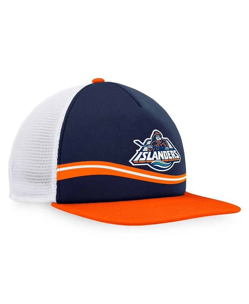 Men's Fanatics Navy New York Islanders Special Edition Trucker Adjustable Hat