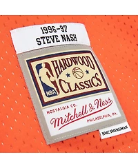 Men's Mitchell & Ness Steve Nash Orange Phoenix Suns 1996-97 Hardwood Classics Reload 2.0 Swingman Jersey