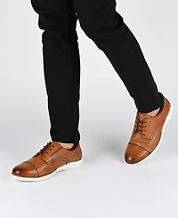 Thomas & Vine Men's Felton Cap Toe Derby Dress Shoes