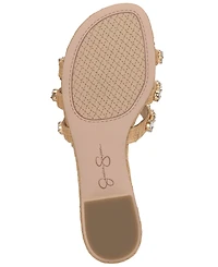Jessica Simpson Detta Crystal Embellished Slide Sandals