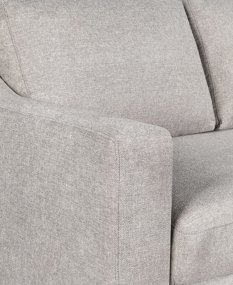 Serta 90.6" W Polyester Harley Convertible Sofa