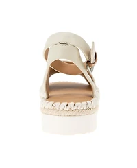 Gentle Souls Women's Lucille Buckle Sandal