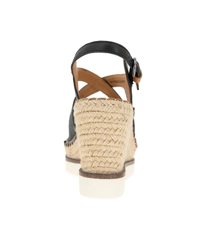 Gentle Souls Women's Elise Buckle Sandals