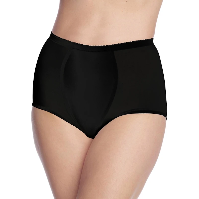 Secret Solutions Plus Brief 2-Pack Power Mesh Tummy Control