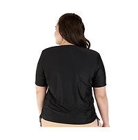 Calypsa Plus Size Lena Swim Top