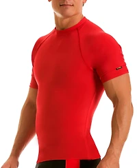 Instaslim Men's Activewear Raglan Short Sleeve Crewneck T-shirt