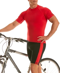 Instaslim Men's Activewear Raglan Short Sleeve Crewneck T-shirt