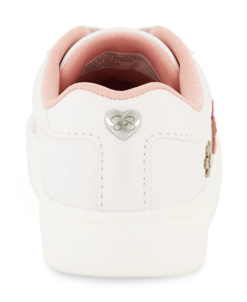 Jessica Simpson Toddler Girls Gina Flower Court Slip On Shoes