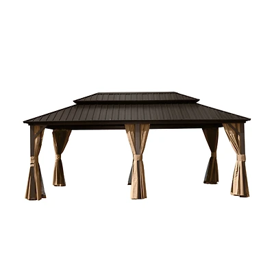 Streamdale Furniture 12'x18' Hardtop Aluminum Gazebo