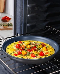 Guy Fieri's Flavortown Hard-Anodized Laser Titanium Aluminum Frypan, Set of 2
