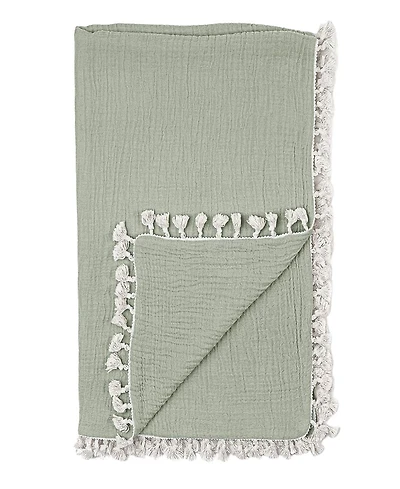 Crane Baby 6-Layer Muslin Blanket Fern