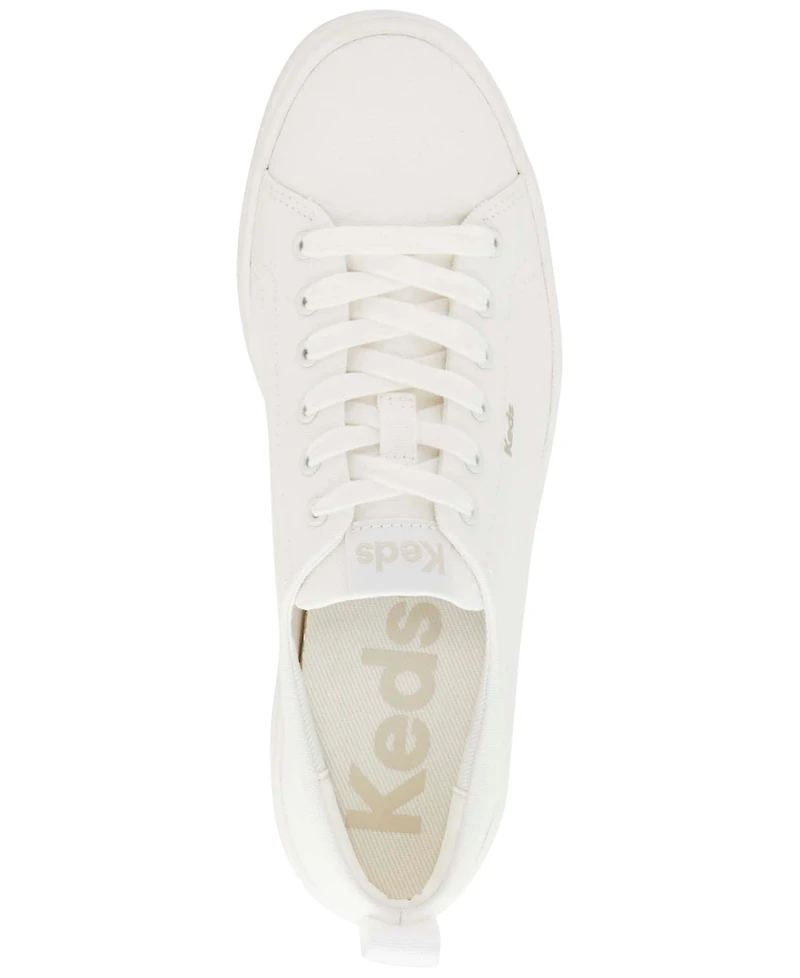 Keds Women's Skyler Canvas Lace-Up Platform Casual Sneakers from Finish Line