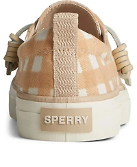 Sperry Women's Crest Vibe Gingham Canvas Sneakers, Created for Macy's